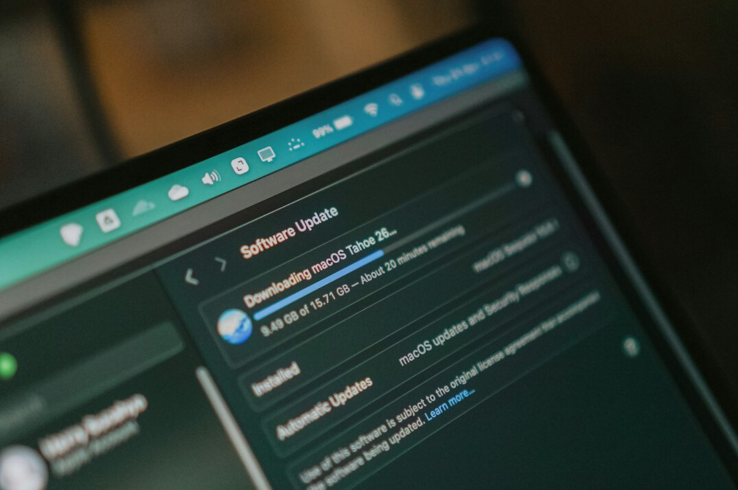 digital green documents on screen