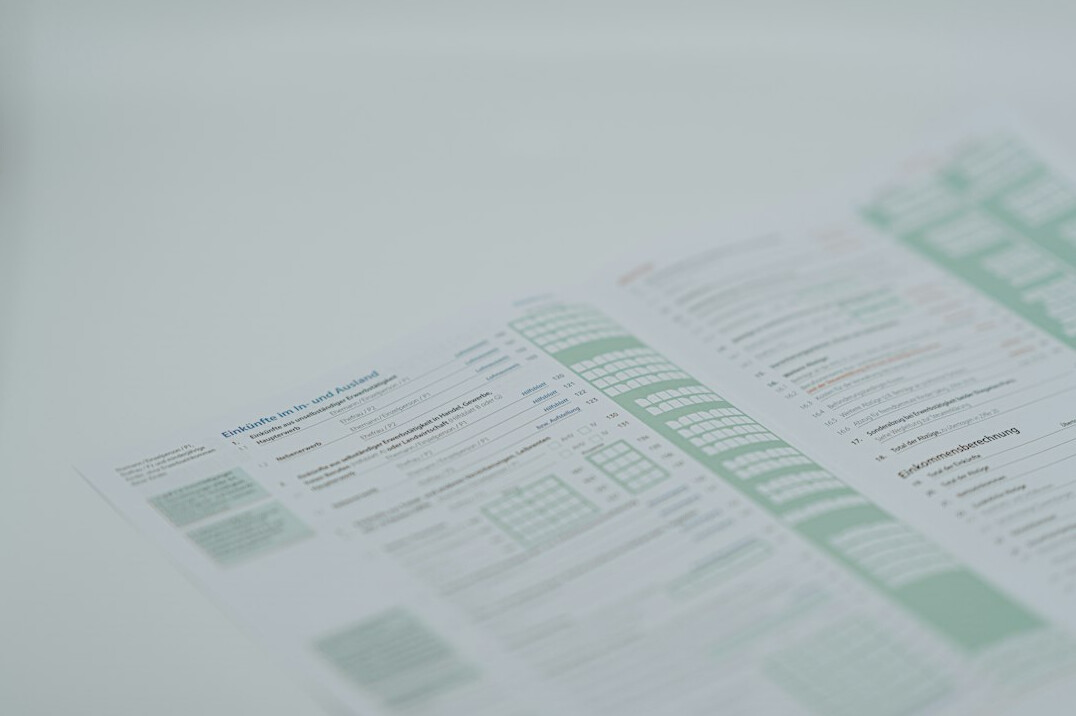 green digital documents